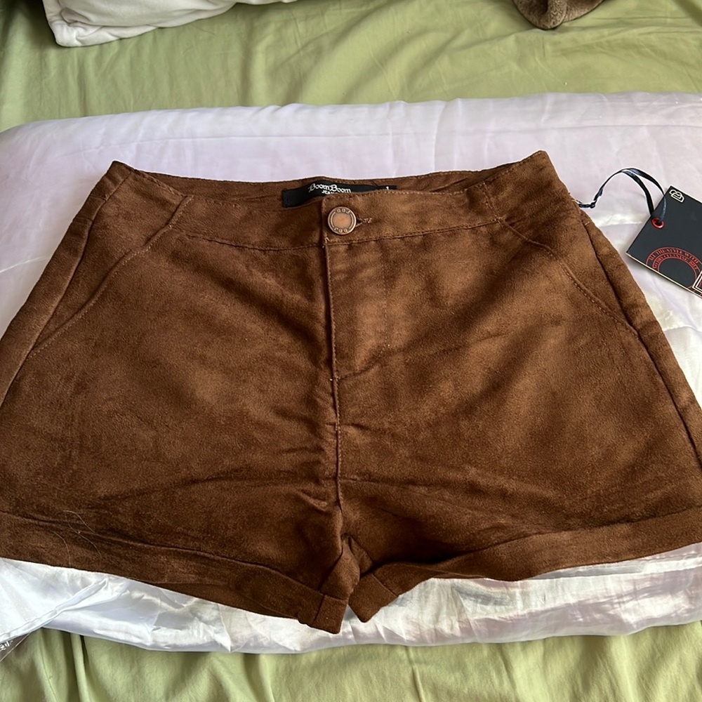 Fashion nova suede  shorts